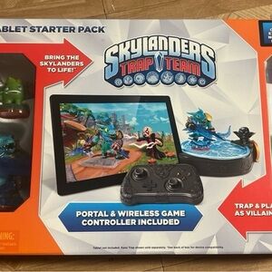 Skylanders trap Team Tablet Starter Pack - Black/Blue